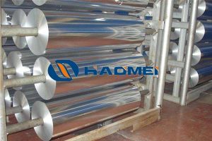 Aluminium foil manufacturing process and thickness control